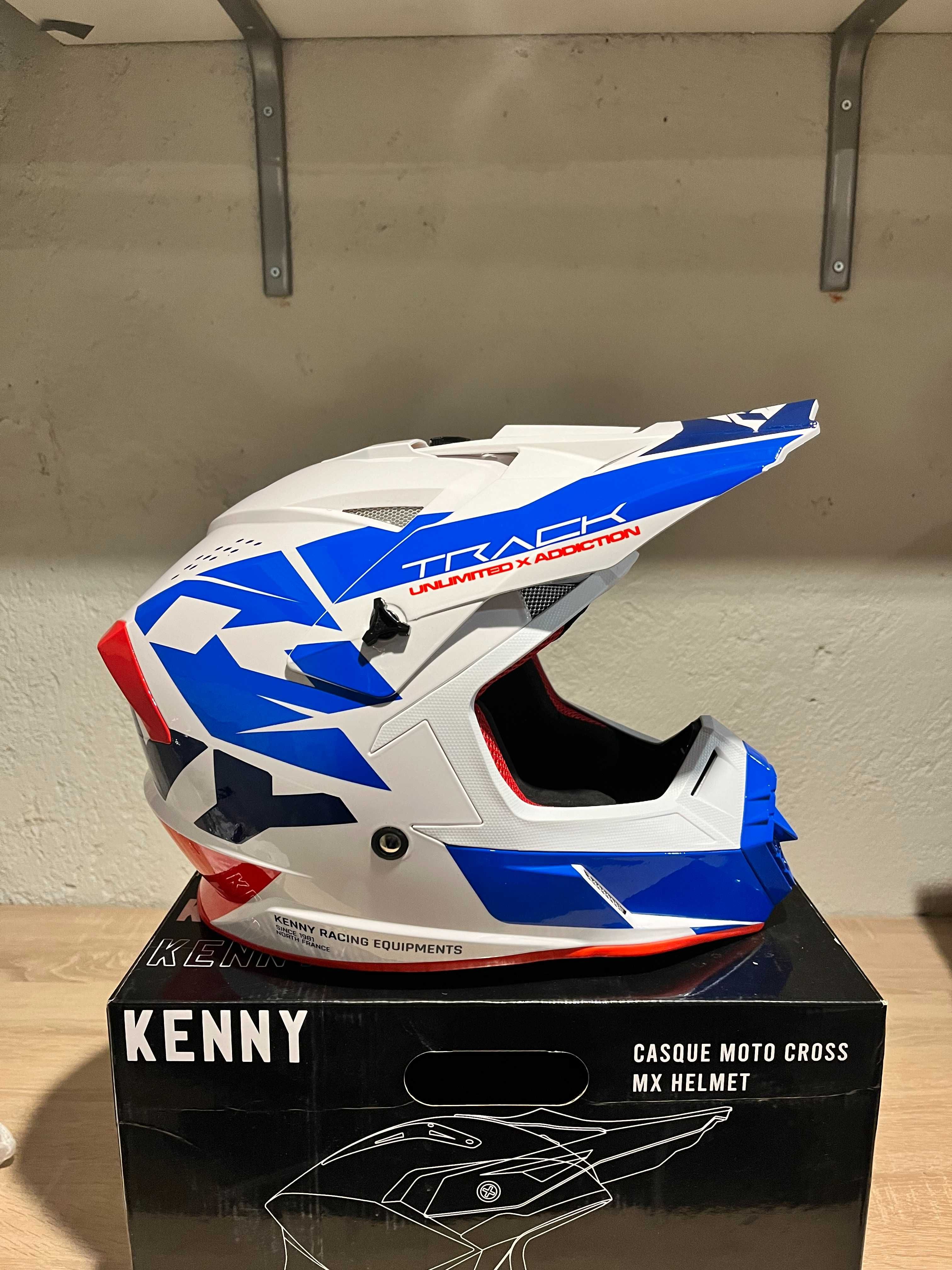 Casca moto cross enduro KENNY Track L