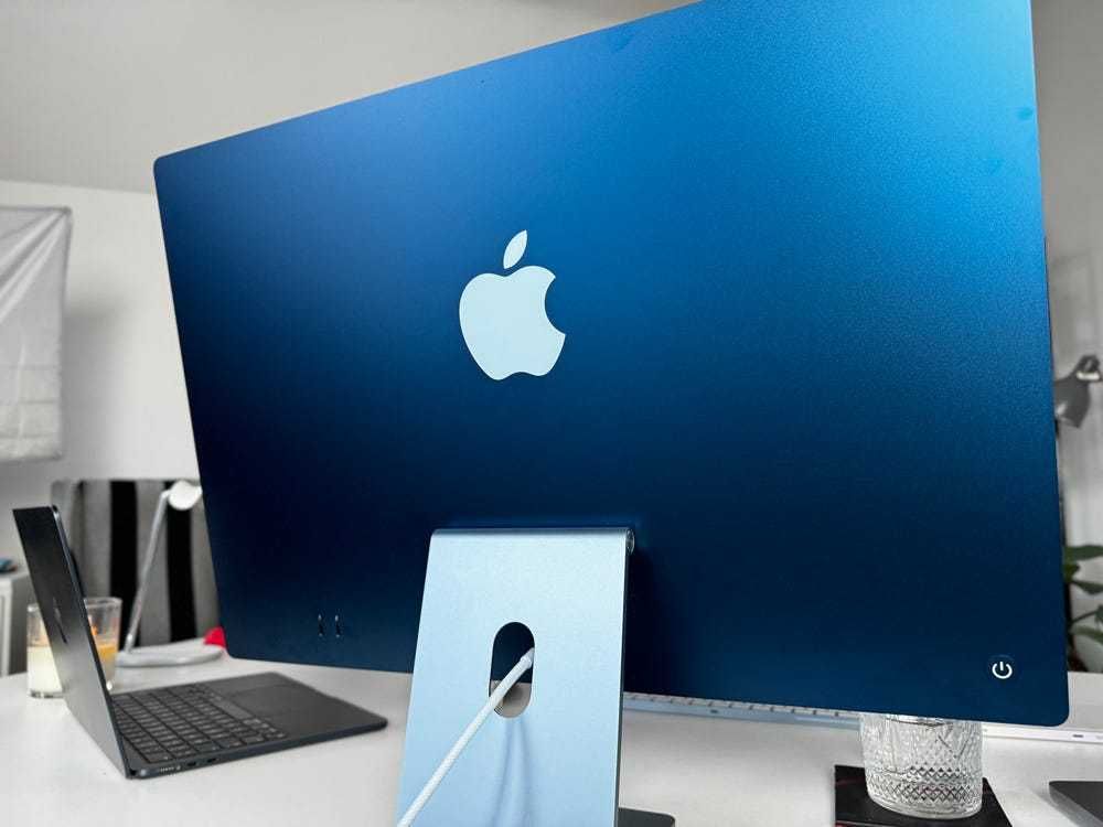 iMac 24 RETINA 4.5K M3 2025 Blue ideal !