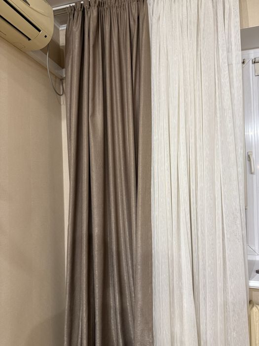 Шторы и тюль в комплекте