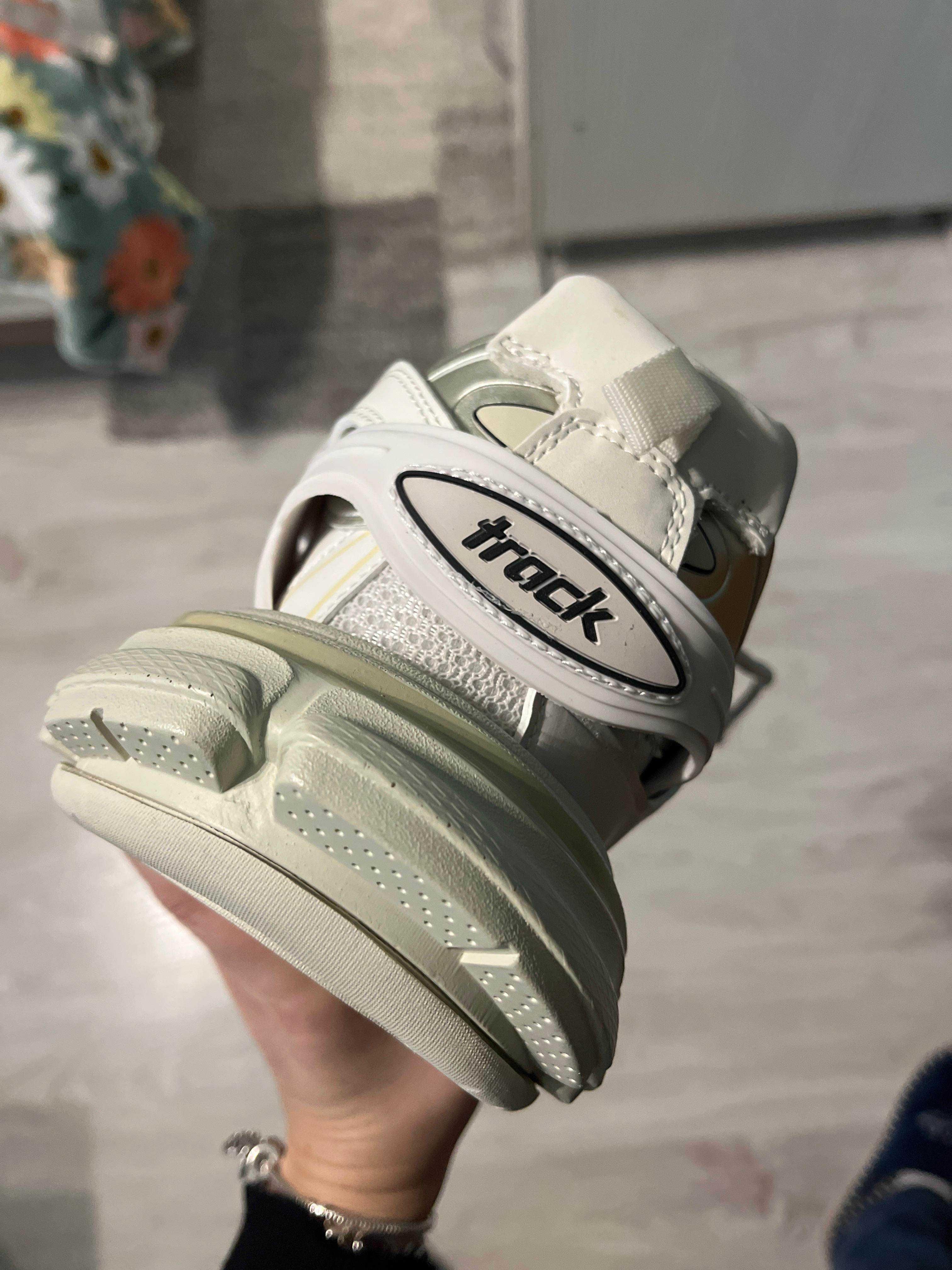 Balenciaga Track White Albi, Toate Marimile