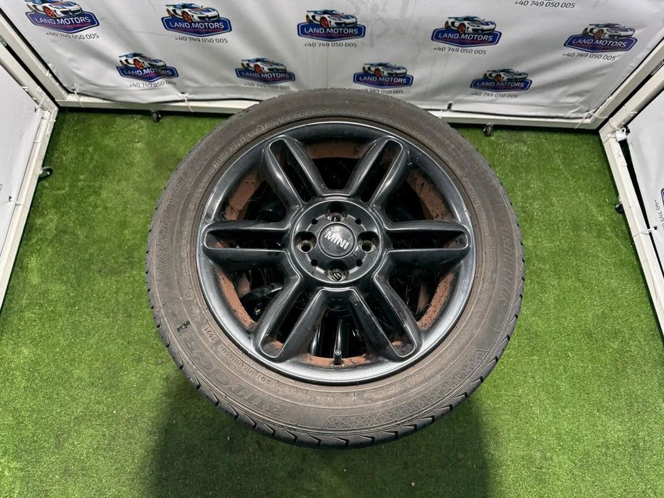 JANTE MINI COOPER R16 / 4x100 / Clubman R55 / 195/55 R16 91V / 1921 / 6,5JX16 H2 IS48 + CAUCIUCURI (X4)