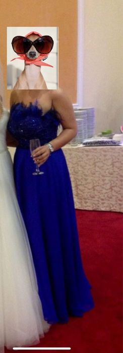 Rochie de seara cu pene si broderie cu paiete