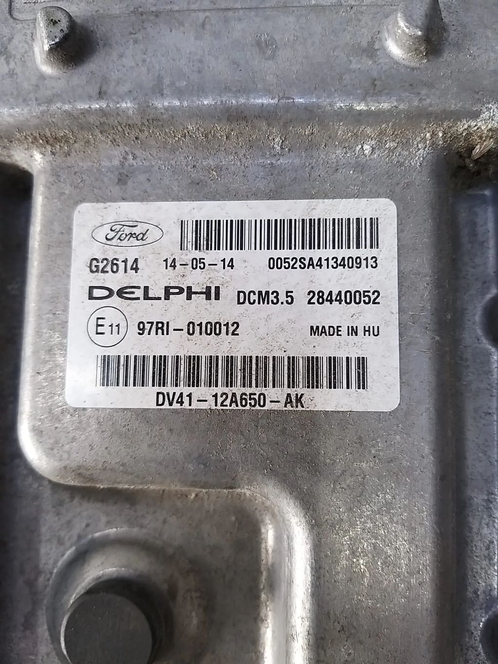 Ecu calculator motor 2.0 tdci ford kuga 2 dm2 dv4112a650ak 28440052