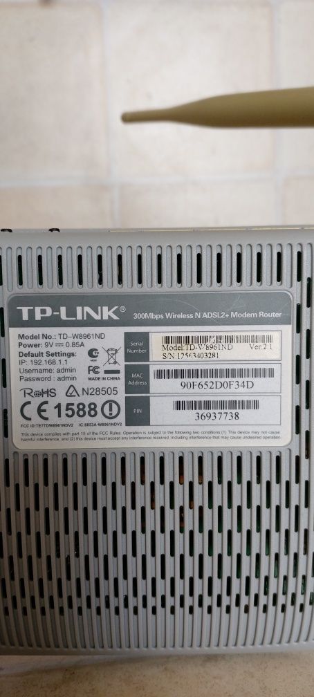 Роутер tp-link TD-W8961ND