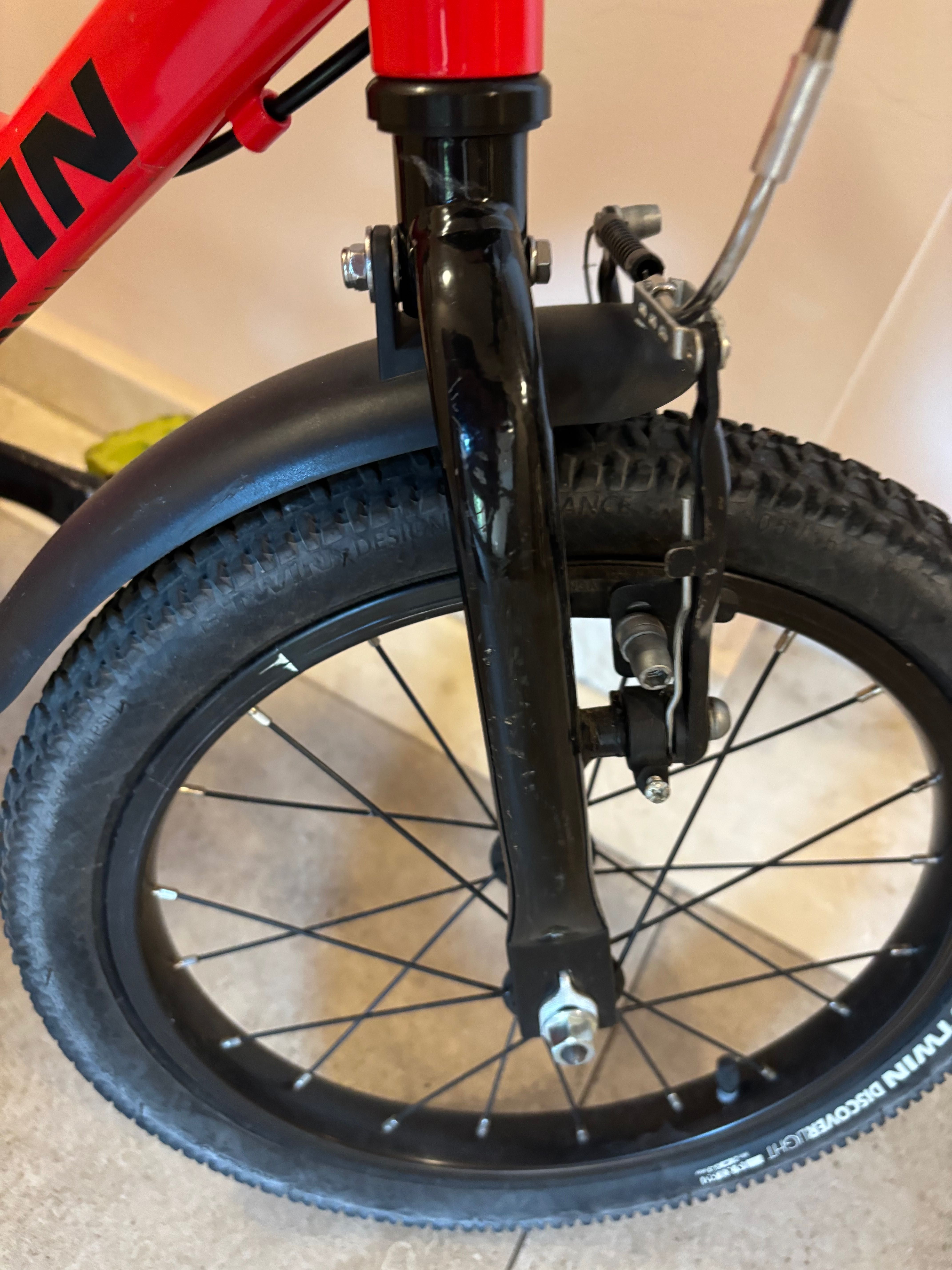 BTWIN детски велосипед 16 инча DISCOVER 900, ЗА 4 – 6 години