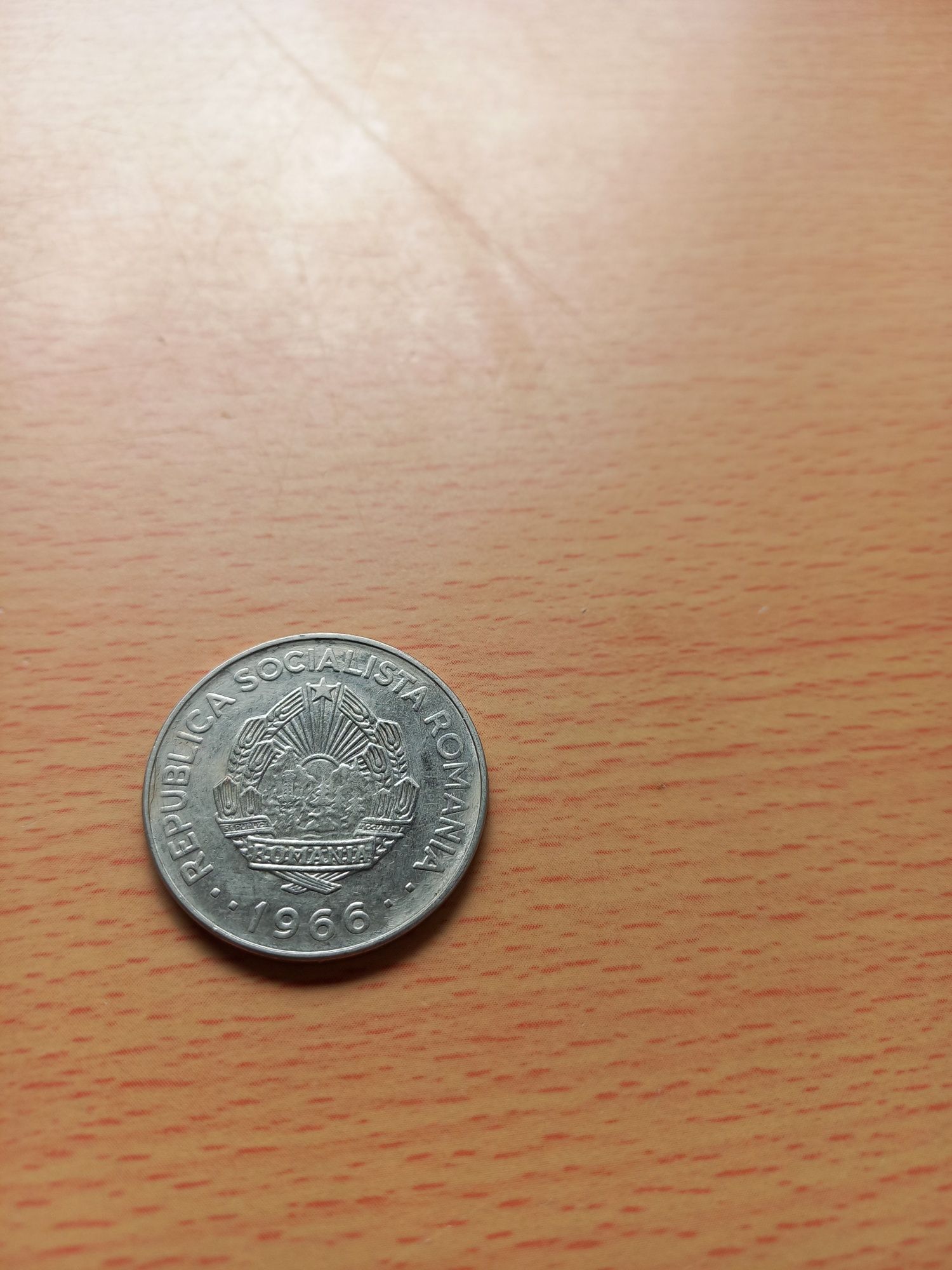 Moneda 3 lei din 1966