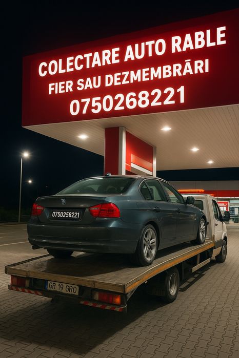 Achiziționăm autoturisme vechi, avariate sau nefuncțional