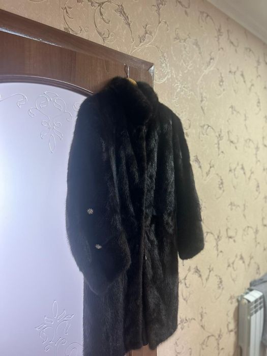 Норковый шубу жап жаңа