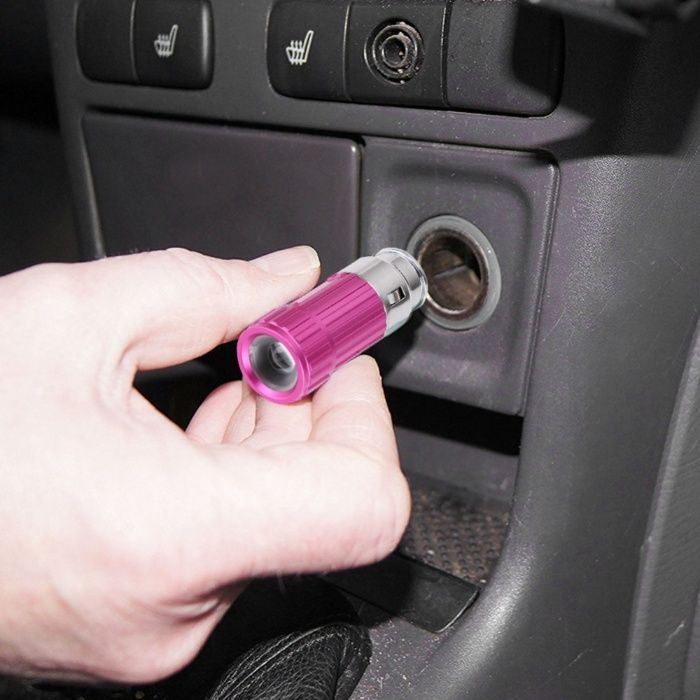 Алуминиево фенерче с вградена батерия