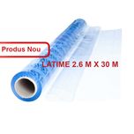 Folie Terasa Cristal Flex® 0,8mm, 2,60 m x 30 m - Folie Transparenta