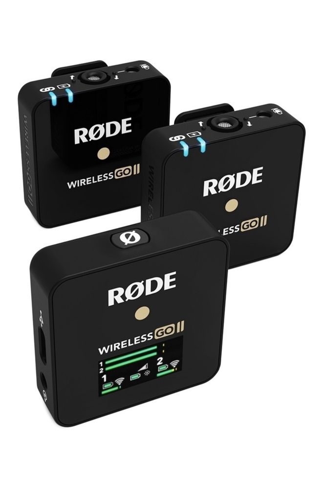 Микрофон Rode Wireless Go II черный , петличка