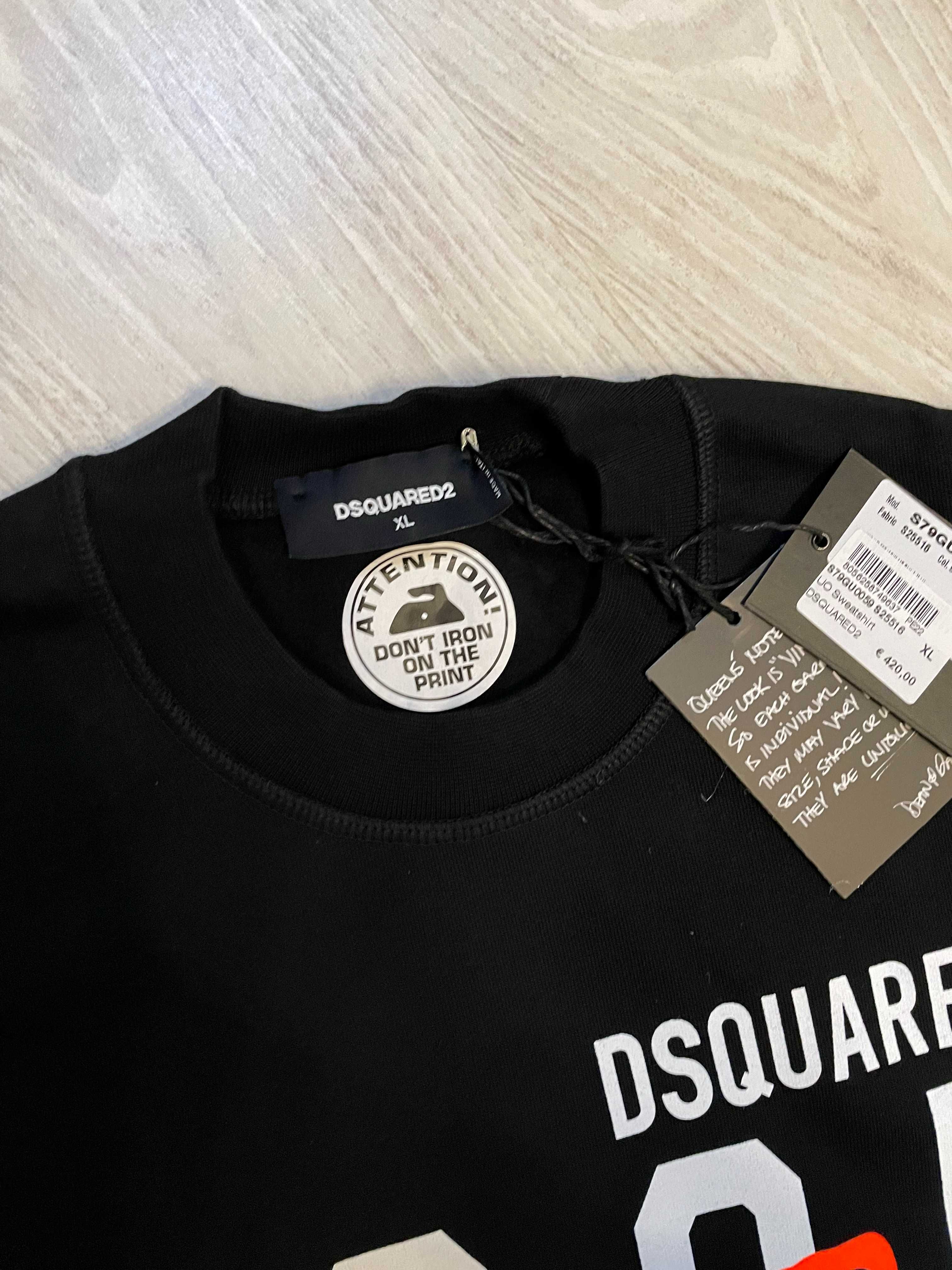 Dsquared2 bluza XL, retail 420 euro