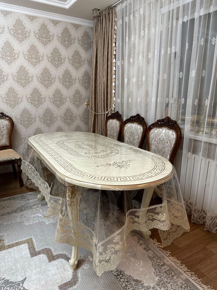 Скатерть дастархан эко кожа бахрома