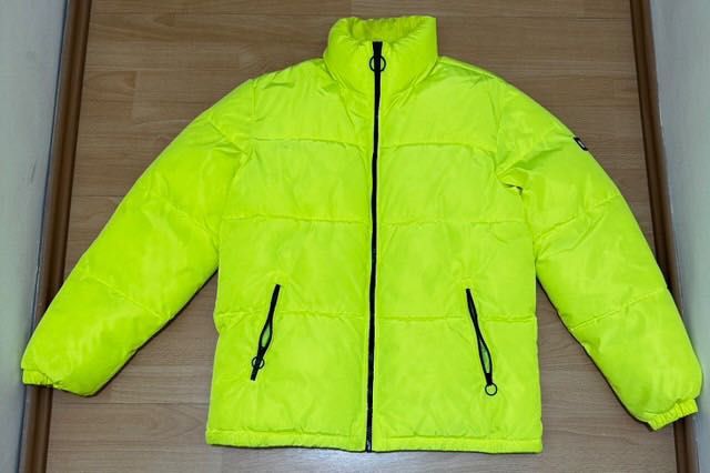 Geacă Zara verde fosforescentă