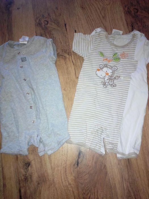 Lot2 salopete bebe 74-80(una h&m)