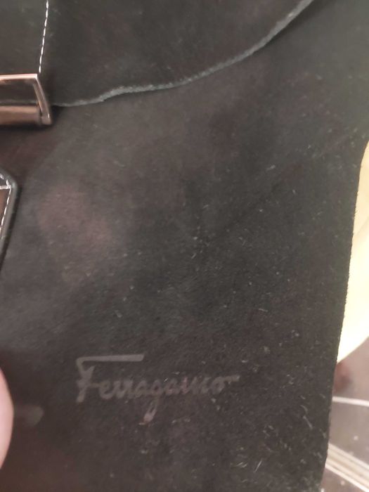 FERRAGAMO/LONGCHAMP Original 100% Кожа Голяма чанта 60/35 см.