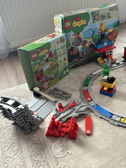 Tren cu aburi lego+ sine lego pt tren