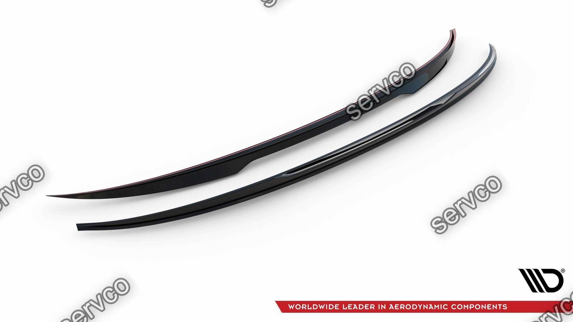 Eleron spoiler cap Bmw X6 F16 M-Pachet 2014-2019 v2 Maxton Design