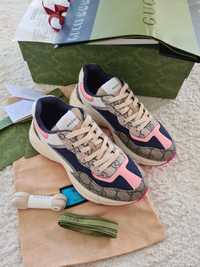 Gucci Rhyton pink /marimi 35-44/ adidasi Unisex