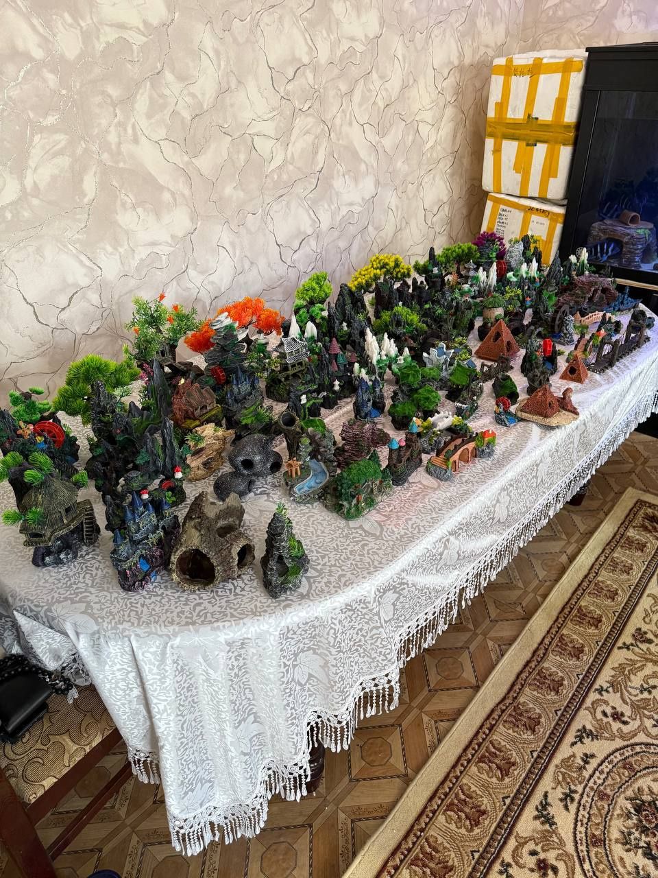 Akvrium uchun harhil sifatli dokorlar optim narxda