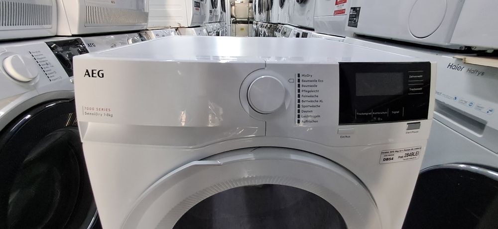 Uscator de rufe AEG 8kg Pomap de caldura