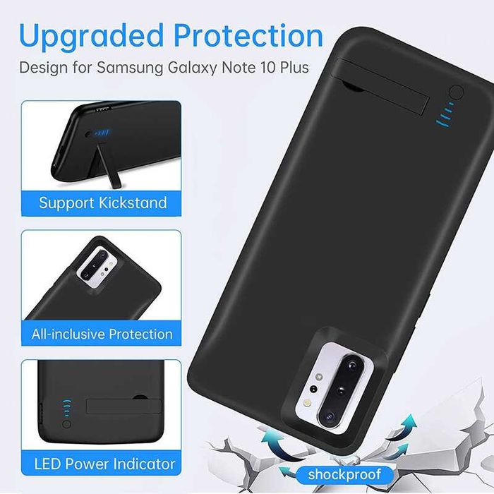 Husa antisoc Baterie Incorporata SAMSUNG Galaxy NOTE 10 Plus Note 10
