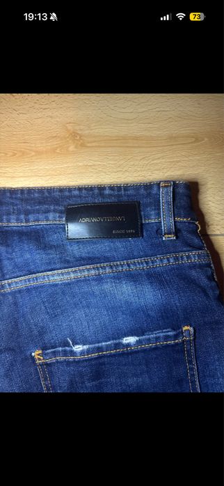 Blugi evazati - Ripped Jeans Adriano Langella