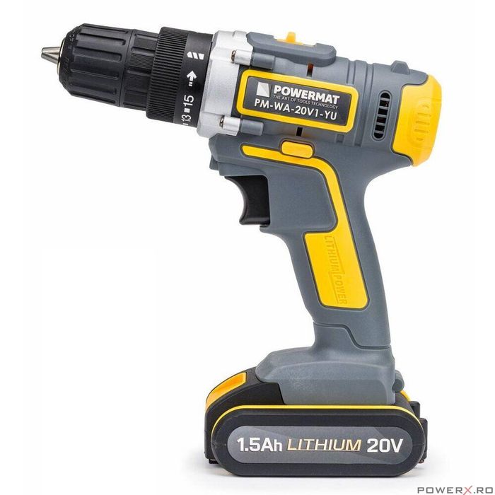 Filetanta 2 acumulatori 20V 1.5Ah, masina pentru gaurit, bormasina,