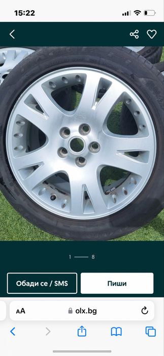 19 Джанти със зимни гуми renge rover