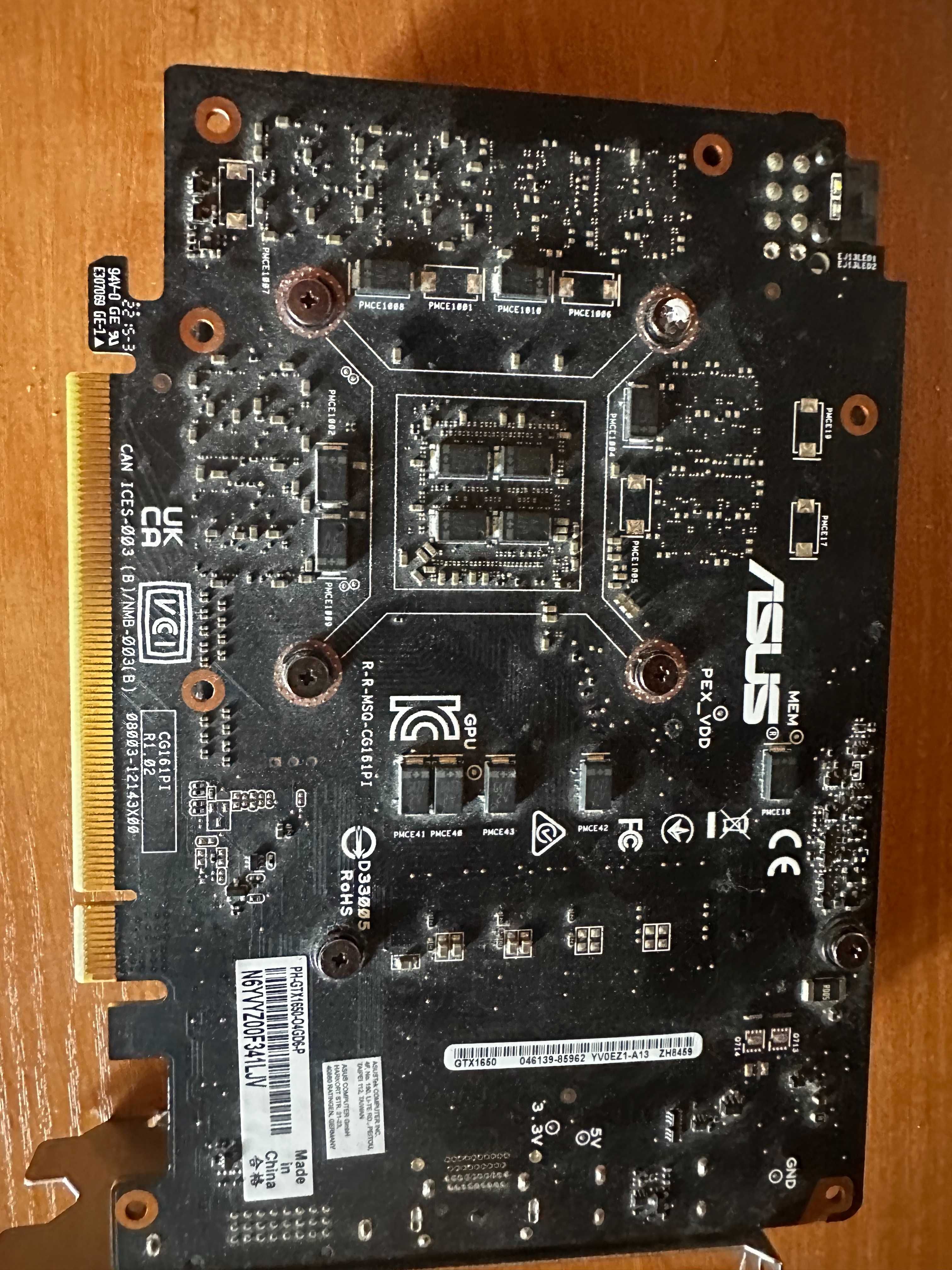 Видеокарта Asus Geforce GTX 1650 4gb GDDR6
