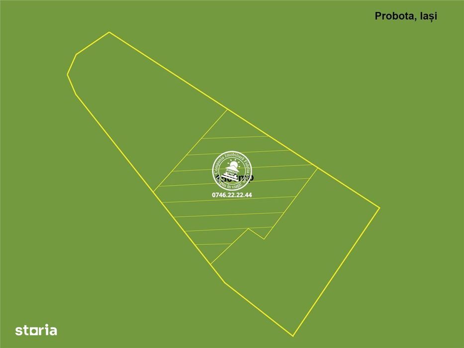 Teren pentru constructii case de vanzare Iasi, Ciulinesti