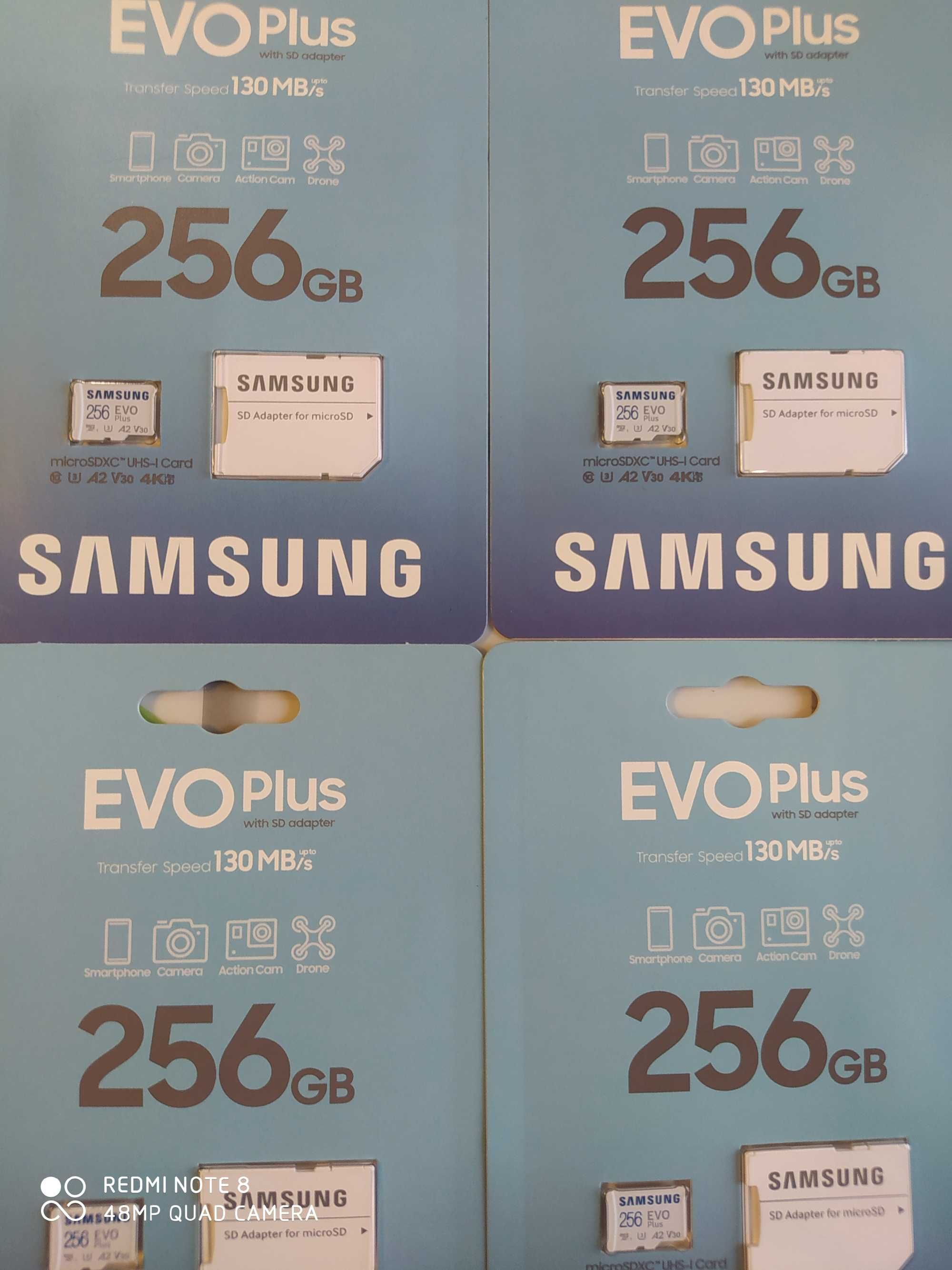 Карта памяти Samsung EVO Plus 256 Гб