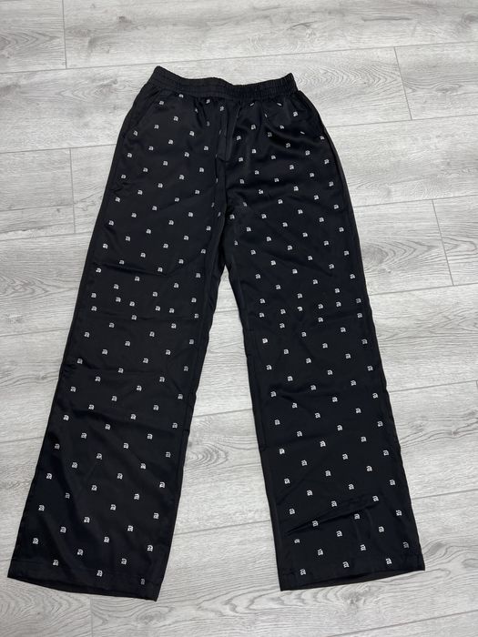 Сатенен панталон с камъни