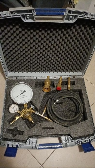 Trusa HERCULES profesională, test presiune/gaz-manometre+regulator++