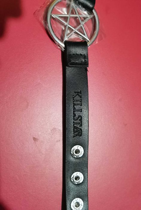 Choker Killstar din piele