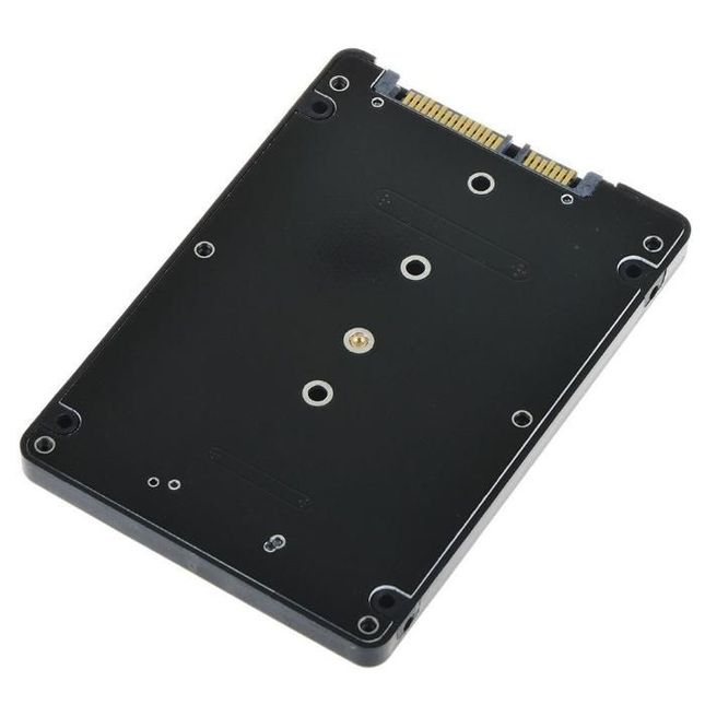 Adaptor convertor SSD M2 NGFF B+M key la SATA III 2.5 cu carcasa