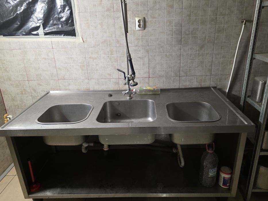 Ghiuveta inox tripla , baterie inclusa ,