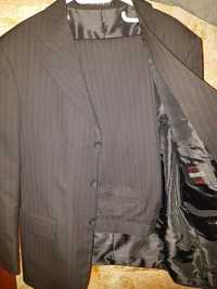 Costum barbati marca Dinasty negru cu dungi marimea M