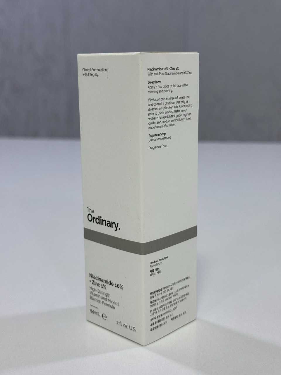 Сыворотка для лица Niacinamide 10% + Zinc 1%, 60 мл