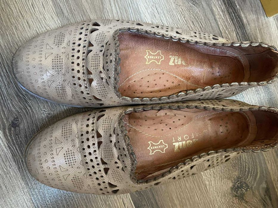 Обувки естествена кожа Тенденз