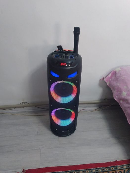 Портативная колонка с микрофоном