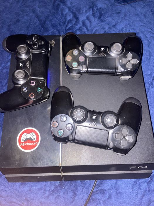 Ps 4 3 manete 2 jocuri
