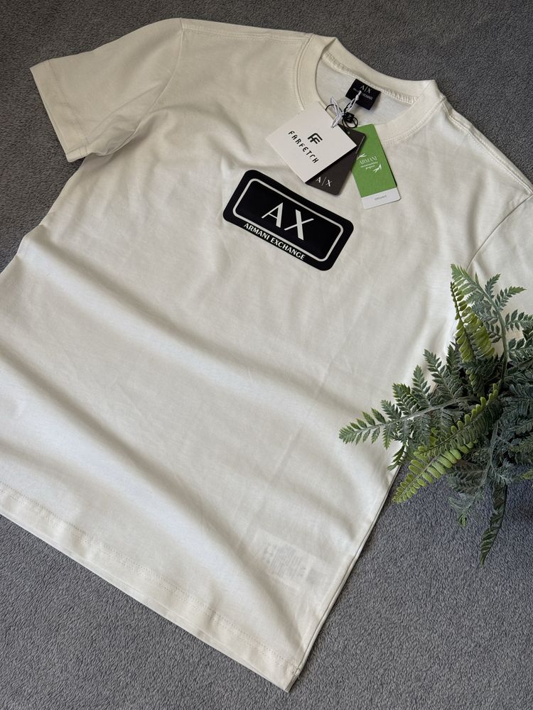 Tricou AX Armani Exchange White