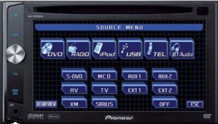 DVD Pioneer 2-DIN