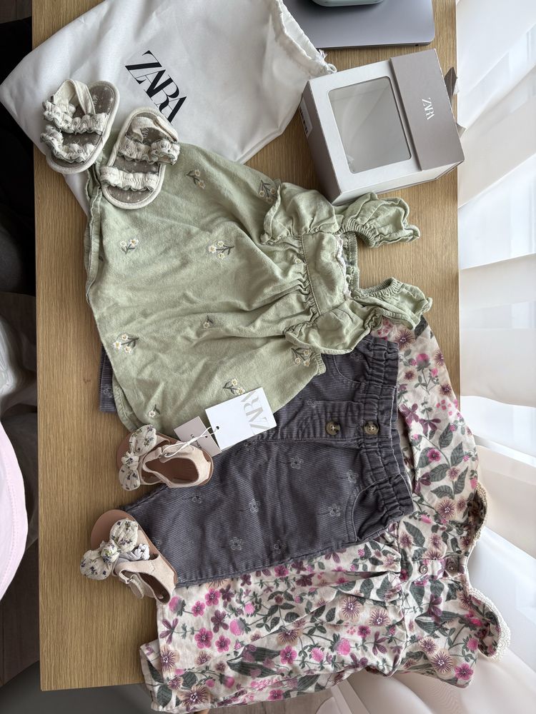 ZARA Next рокля сандали