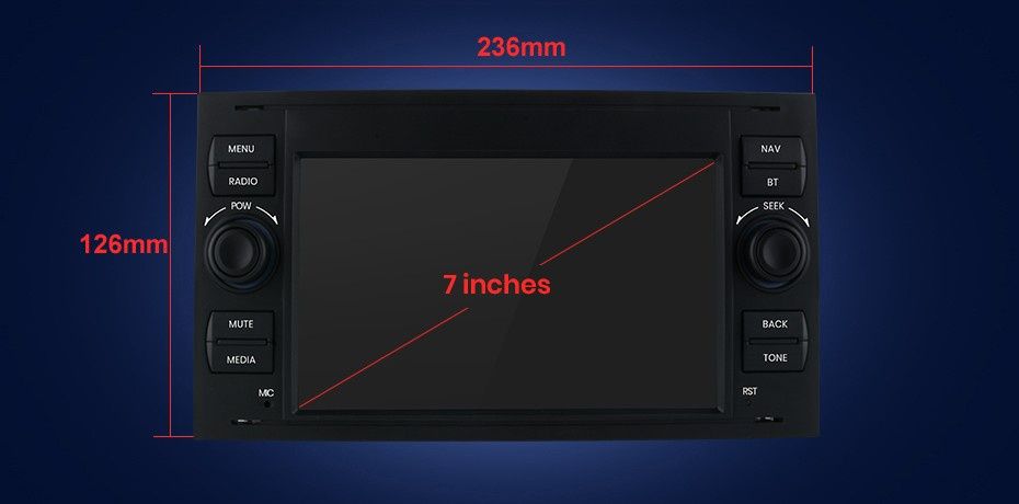 Navigatie Android dedicata FORD Focus,Mondeo, Fiesta,C-Max (2003-2011)