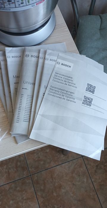 Robot de bucatarie Bosch MUM59S81DE-ca nou, doar deschis