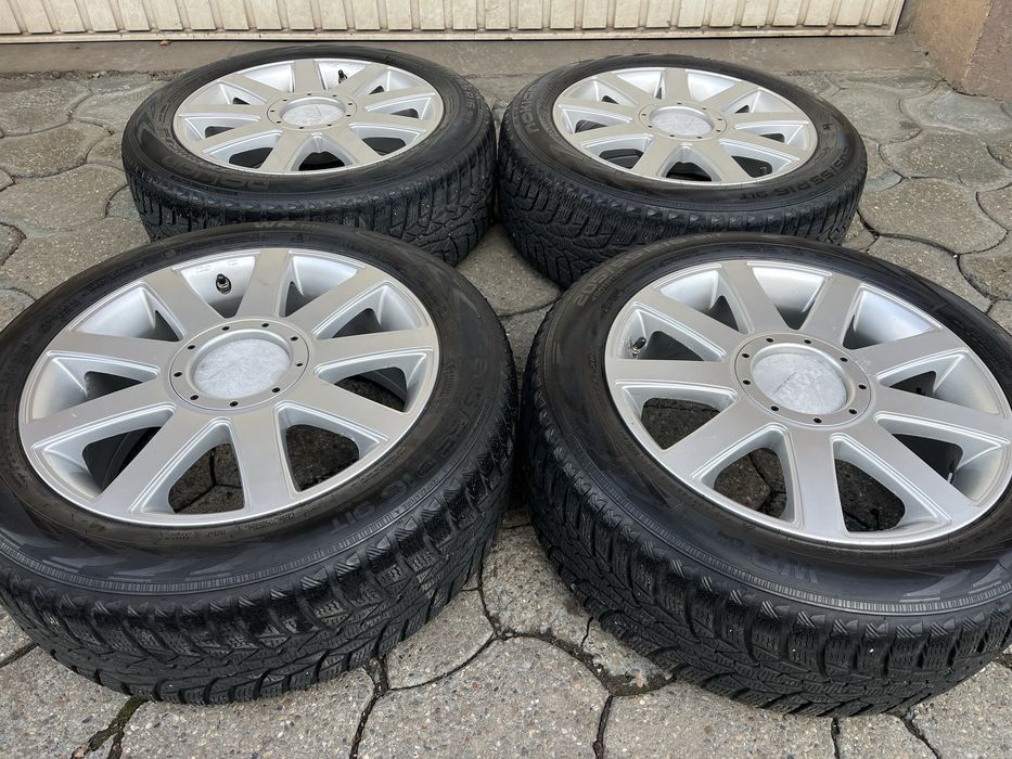 Jante 5x112mm, anvelope iarna 205/55 R16, Audi VW Seat Skoda Mercedes
