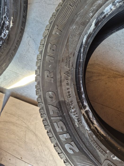 Vând cauciucuri 215/70/16 M+S set complet imp Germania