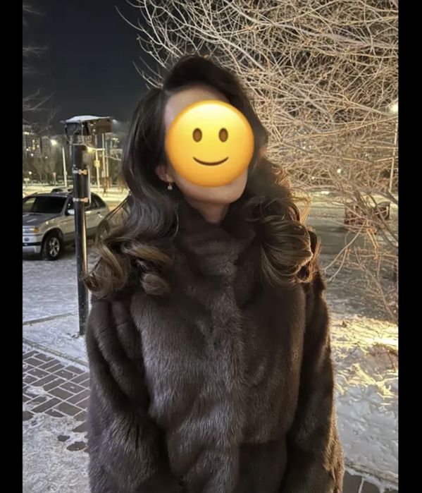 Шуба норка женская